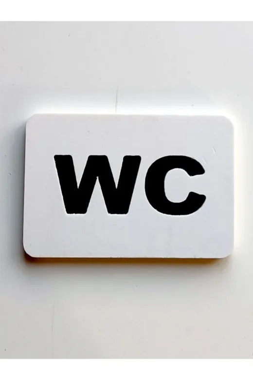 Makri Tuvalet Wc Tabelası