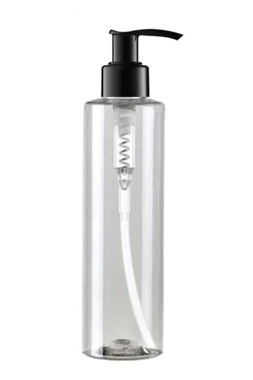 makrobay MB150YPOS 150Ml Plastik Boş - Siyah Sıvı Sabun Pompalı - Pet Şişe - 5 Adet - 150 Ml