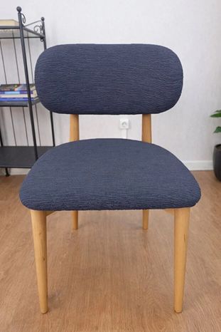 Mandaş Bohem Elma model eteksiz sandalye kılıfı 4 adet Antrasit
