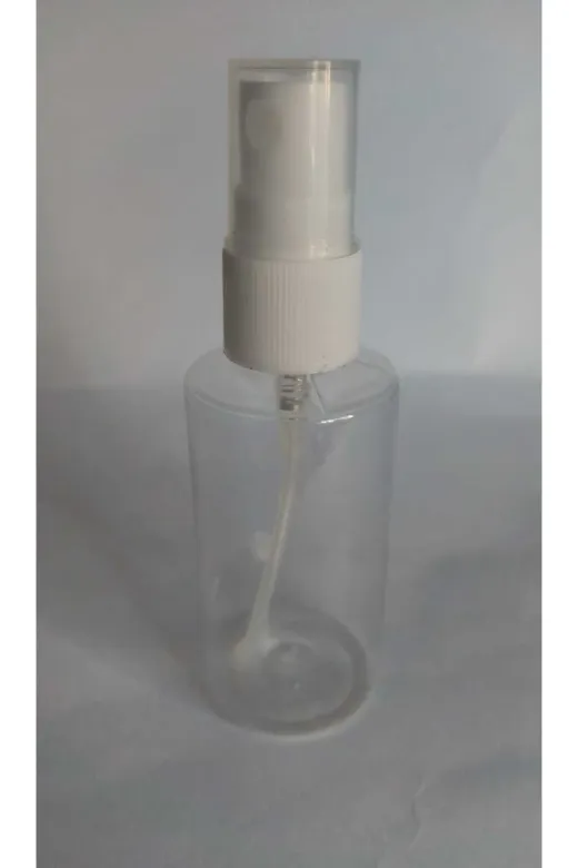 manolyabuklet TYBNT29DMCIM4X0T96 100Ml Fısfıs Spreyli Kapak Kolanya Dezenfektan Parfüm Pet Şişe 100Adet