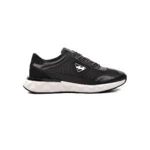 Marcomen Siyah Beyaz Erkek Sneaker