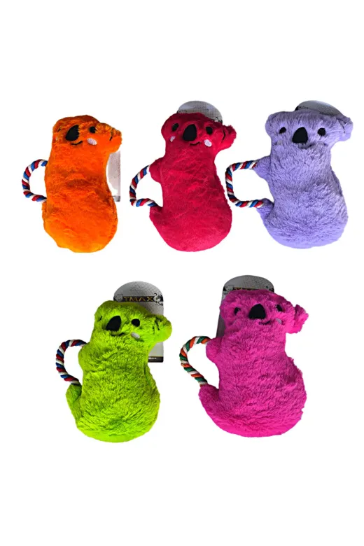 markapet 293738 Sesli Peluş Kedi Köpek Oyuncağı 25 Cm Çeşitli Renklerde