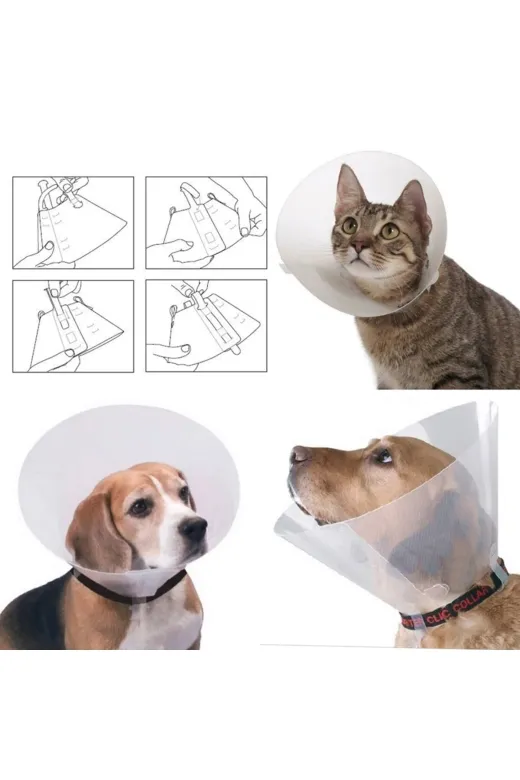 markapet SF-YKLKKDKPK-12.5 Köpek Elizabet Yakalığı 12.5 Cm/18-20 Cm