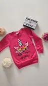 Markasız Kız Çocuk Sweat