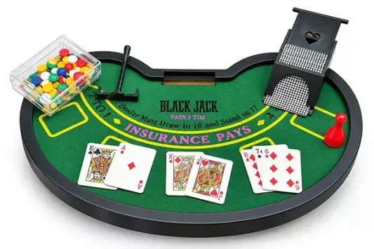 Masa Üstü Blackjack Casino Oyun Seti Alk5352