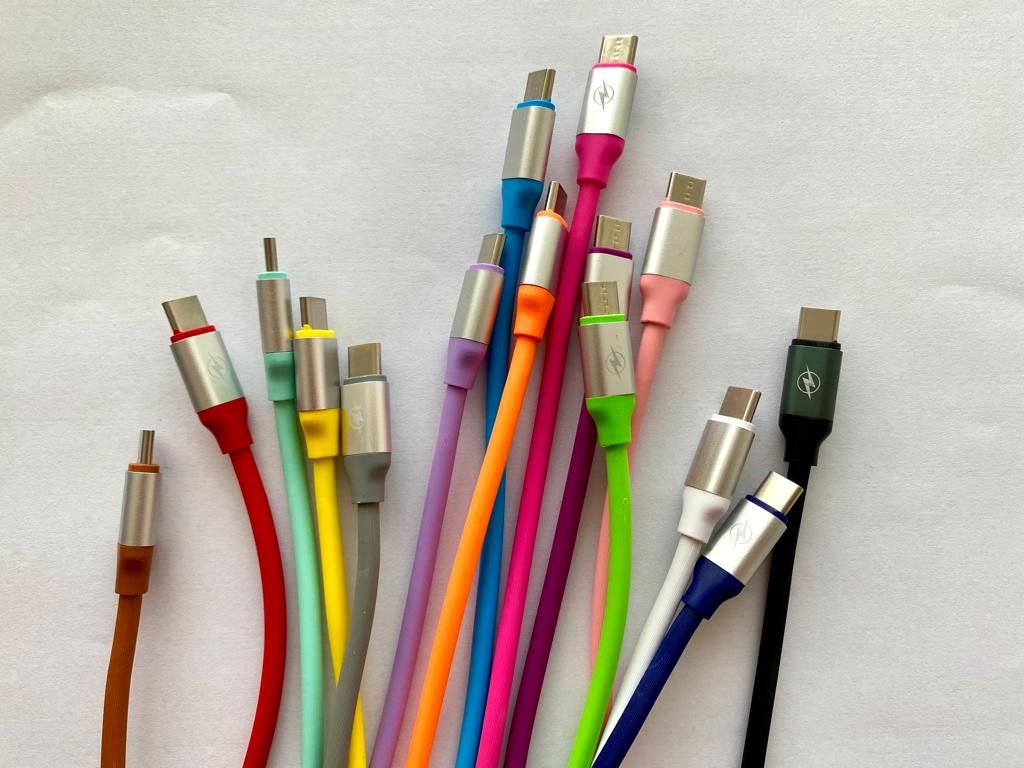 Mate Sarı 2 Amper 1 Metre Type-C Usb Şarj Kablosu