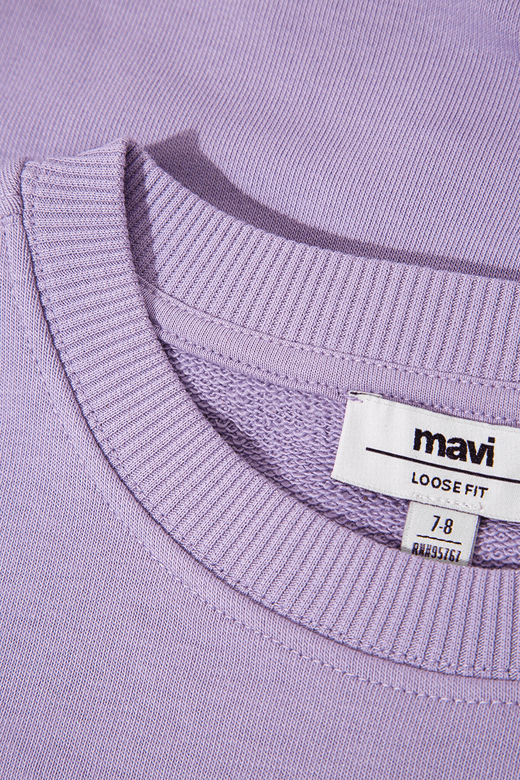Mavi 13861095 Kız Çocuk Sweatshirt M7S10097 86954 Lila