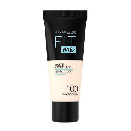 Maybelline New York ST21010205 Maybelline No:100 Warm Ivory 30 Ml Fit Me Matte+Poreless Fondöten