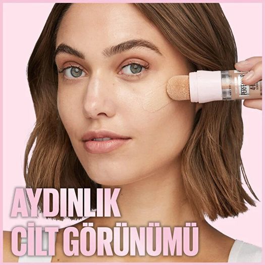 Maybelline New York ST23120183 Maybelline Instant Perfector Glow 4 Etki 1 Arada Fondöten 00 Fair Light