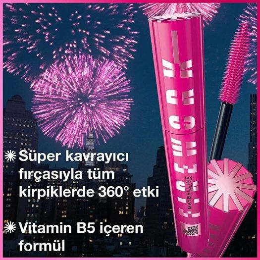 Maybelline New York ST24040256 Maybelline Lash Sensational Firework Maskara