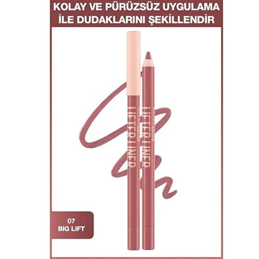Maybelline New York ST24040264 Maybelline 07 Big Lift New York Lifter Liner Dudak Kalemi