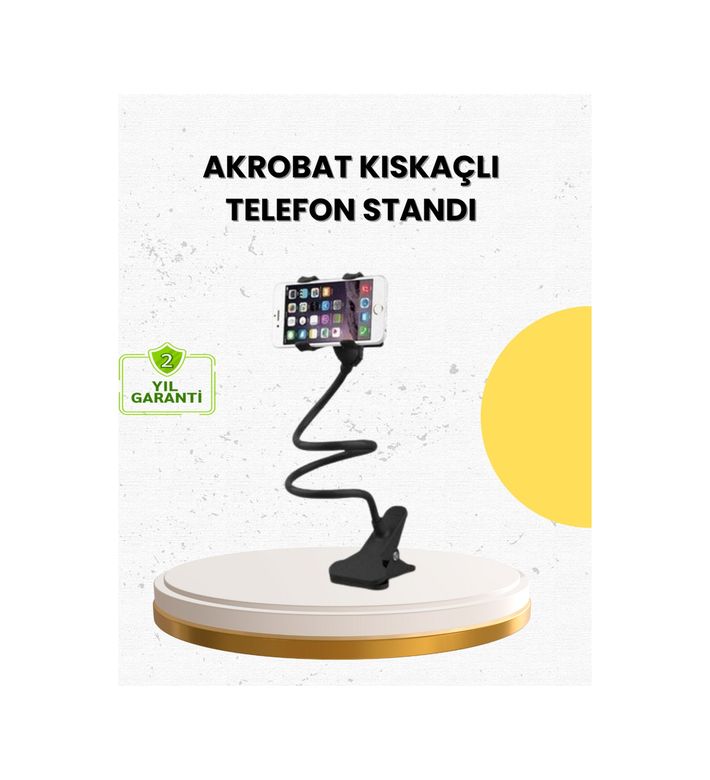 Mbb E-ticaret 122295649 Masa Ve Araç İçi Kullanıma Uygun Akrobat Telefon Tutucu Diğer
