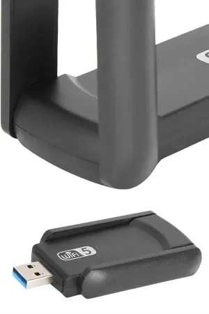 Mbps Wifi Alıcı Kablosuz Wifi Adaptörü Çift Band Çift Antenli Yeni Nesil