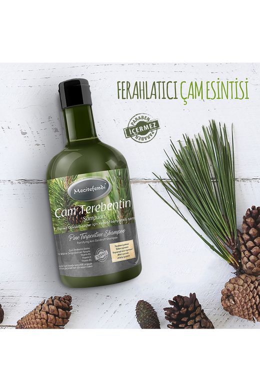 Mecit Efendi RT-RYL-HMR10169 Çam Terebentin Şampuan 400 Ml