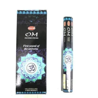 Meditatif Hem Om Aromalı Çubuk Tütsü 20'li Set