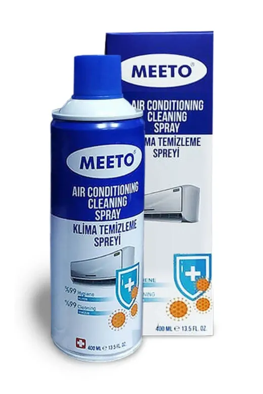 MEETO MEETO KLİMA TEMİZLEYİCİ Klima Temizleyici Köpük Sprey 400 Ml Köpük Sprey Tüm Klimalarda Kullanılabilir.