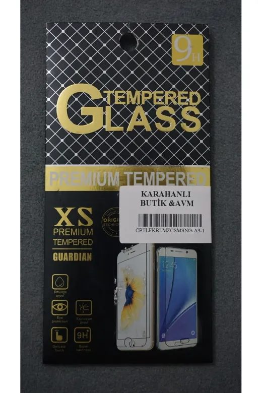 MEGATECH CPTLFKRLMZCSMSNG-A3-1 Samsung A3 Cep Telefonu Ekran Koruyucu- Kırılmaz Cam