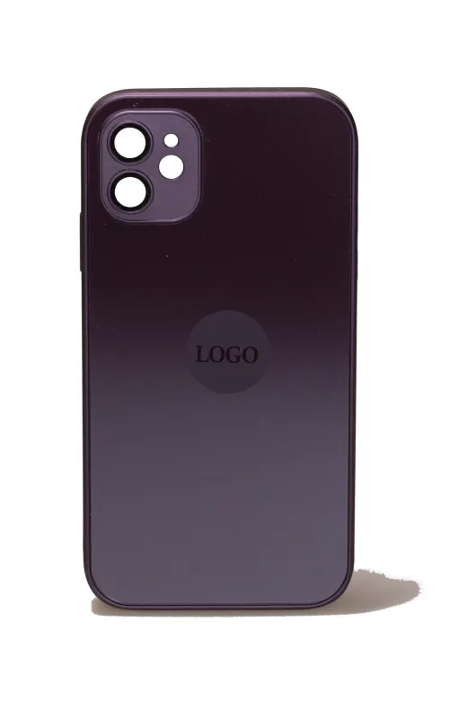 MEKs AGGLASS-MOR11 Apple Iphone 11 Uyumlu Ag Glass Buzlu Lens Korumalı Cep Telefonu Kılıfı Yeni