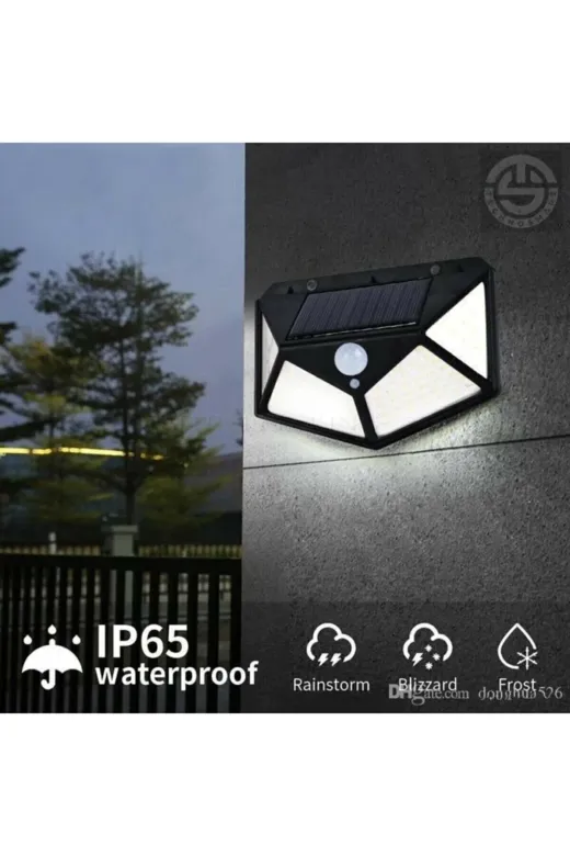 MEKs TTT-24242410099 Solar Bahçe Aydınlatma Lambası 100 Led