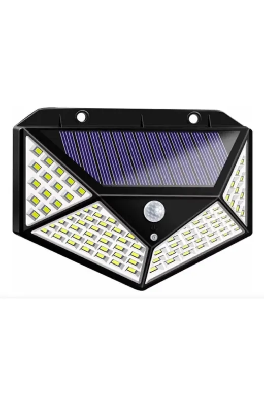 MEKs TTT-24242446638 Solar Hareket Sensörlü Duvar Lambası 100 Led