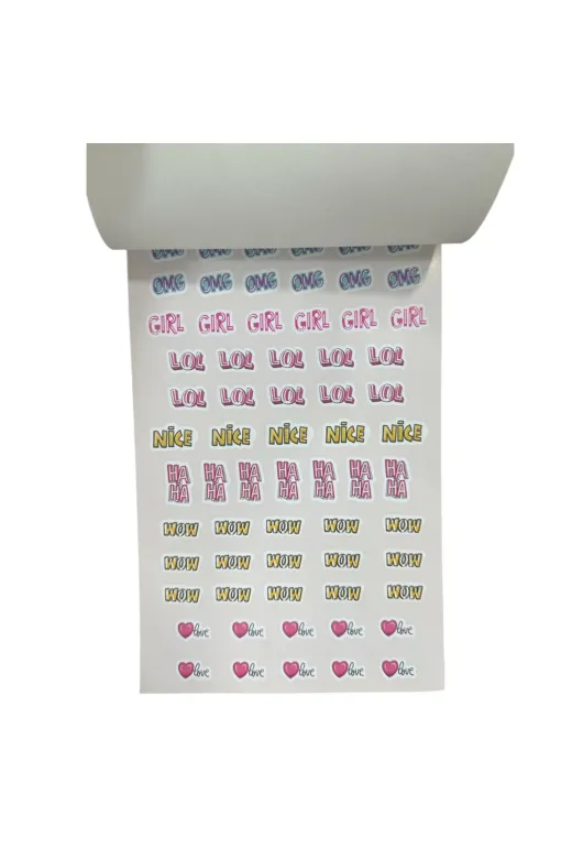 MEKs TTT-24242448921 Sticker Defter