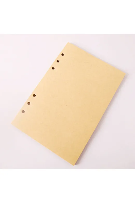 MEKs TTT-24242449624 Deri Yaprak Desenli Çizgisiz Defter