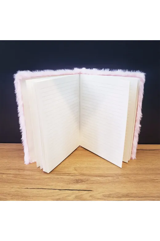 MEKs TTT-24242450474 Panda Tasarımlı Peluş Defter