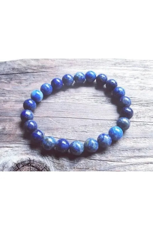 Melek Bozkurt 00990033 Lapis Lazuli Doğal Taş Bileklik
