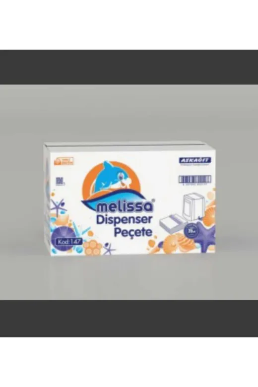 Melissa OtelBukleti-6442 Dispenser Peçete 17X21 Cm 150 Yaprak X 18 Adet