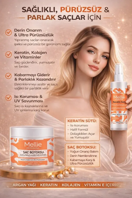 Mellie Professional 2009 Keratin Milk & Hair Botox ( Hair Botox )