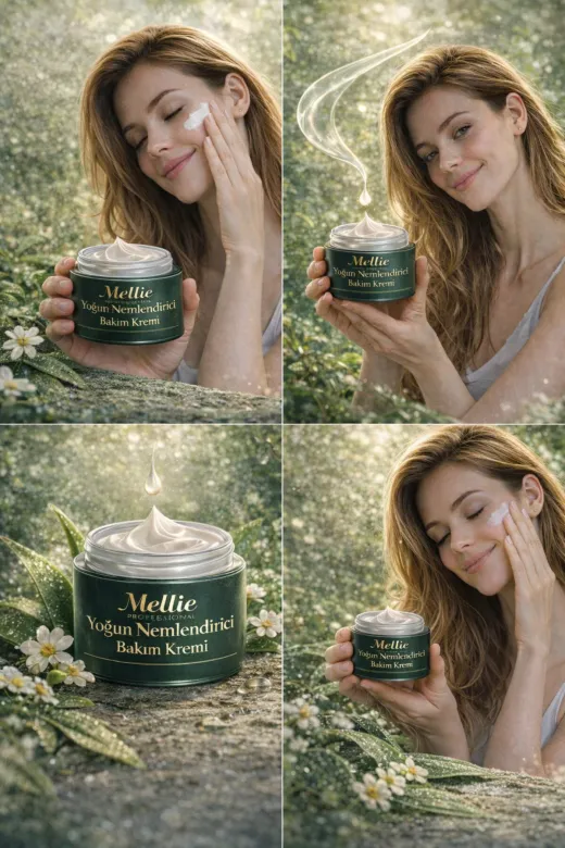 Mellie Professional 25000 Se.def Ve Eg.za.ma Karşıtı Yoğun Nemlendirici Bakım Kremi