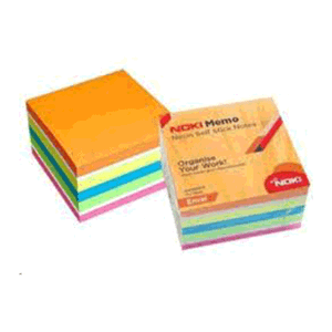 Memo 75x75 Neon Envai Küp Blok 450 Sf Not Kağıdı