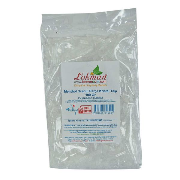 Menthol Granül Parça Kristal Taşı 100 Gr