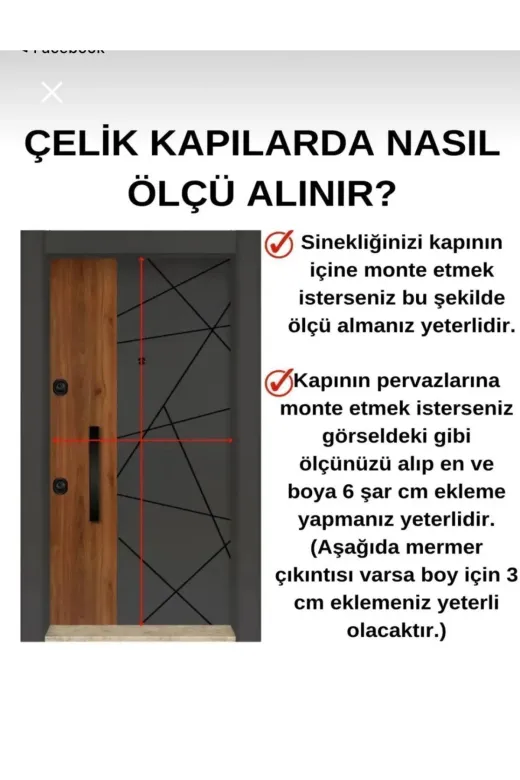 Mercans 397908772 Veli Yapi Plise Sineklik 90 X 210Cm