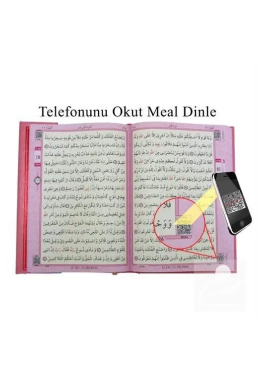 Merve Yayınları 9786055242428 Kur'an-I Kerim Bilgisayar Hatlı Pembe Renk Hafız Boy (Kur-An 039) Sesli Kur-An & Diyanet Mühürlüdür