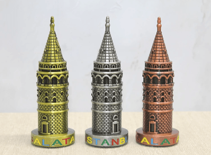 Metal Galata Kulesi Alk4318