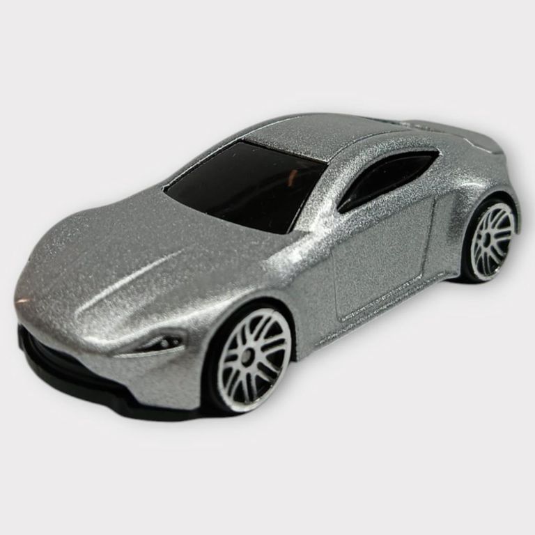 Metal Mini Arabalar 8 cm - Gri - 1
