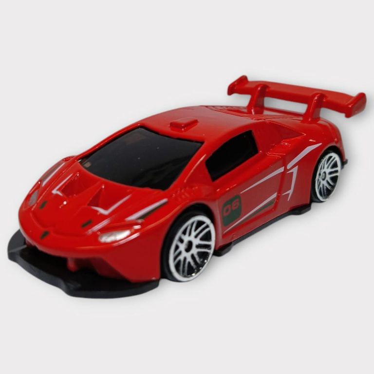 Metal Mini Arabalar 8 cm - Kırmızı - 3