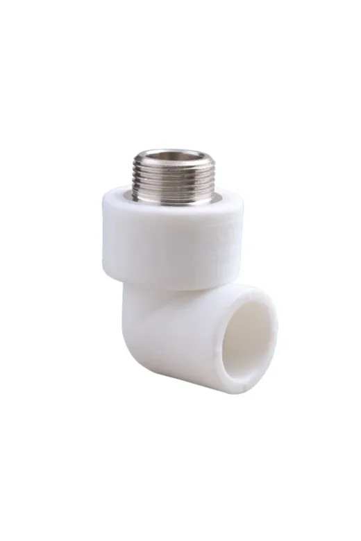 Mey İthalat GROUP-2737168 ® Pvc Boru Pprc Dış Dişli Dirsek 25X1/2'' 10 Adet