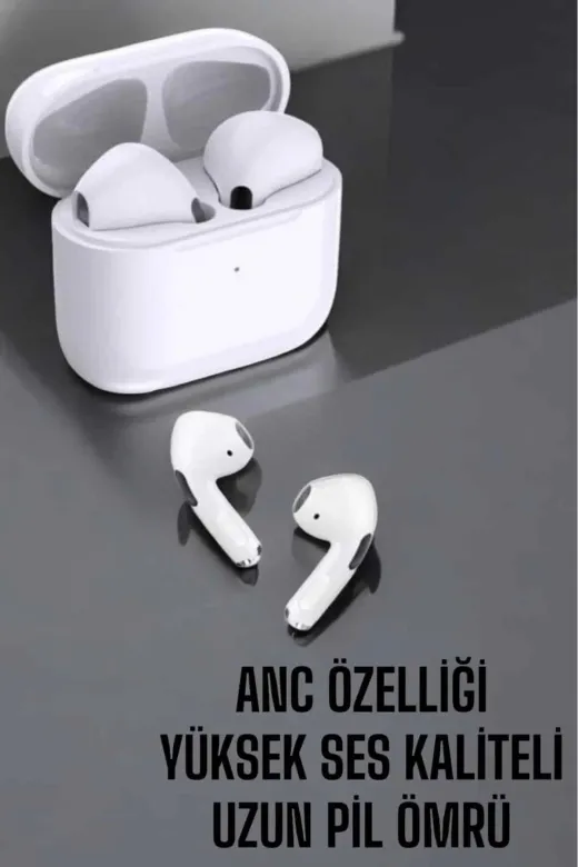 MEY MEYİTHMEYTDUCZPRO5BEYAZ3 İthalat® Beyaz Yeni Nesil Pro Bluetooth Kulaklık Yüksek Ses Kaliteli Anc Özelliği