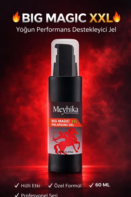 MEYHİKA PROF 527289292 Xxl Erkek Genital B.üyütücü Ve Hacimlendirici Jel 60 Ml 70 Kullanımlık