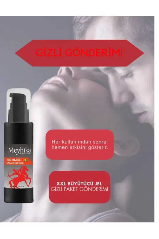 MEYHİKA PROF 527289292 Xxl Erkek Genital B.üyütücü Ve Hacimlendirici Jel 60 Ml 70 Kullanımlık