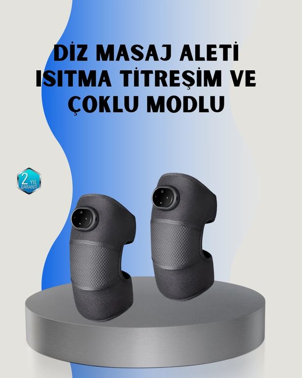 MEYTDXUCZZZGLRD116-3-BLMY Mey Najmaddin 3 Seviyeli Titreşimli Isıtmalı Diz Bakım Masaj Cihazı Najmaddin Renkli