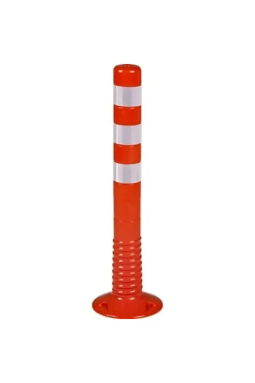 MFK Plastik NT2076 Ekonomik Şerit Ayırıcı Delinatör Tpe Yol Dubası Delinatör 75 Cm