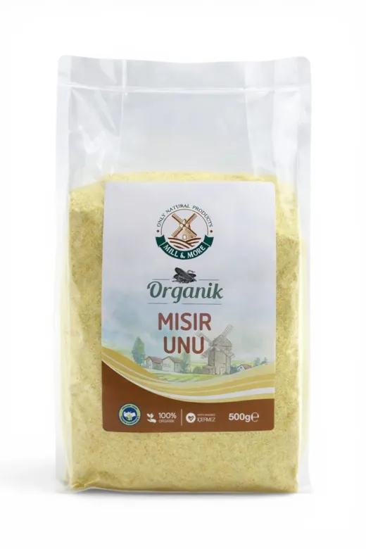 Mill & More Only Natural Products MM-8684438220081 Organik Mısır Unu 500 G