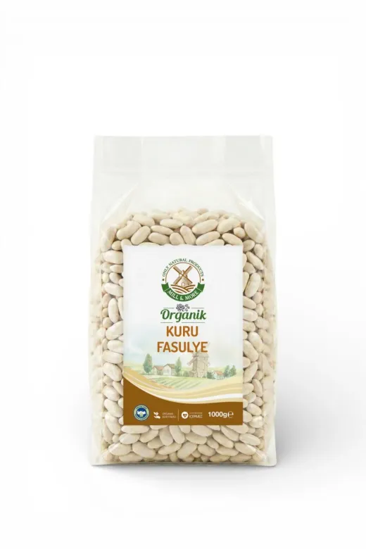 Mill & More Only Natural Products MM-8684438220210 Organik Kuru Fasulye 750 G