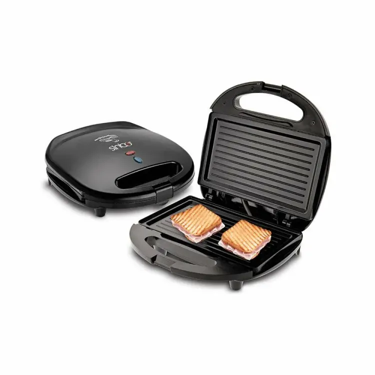 MİNİ GRANİT  ELEKTRİKLİ TOST MAKİNESİ  2 TOST   YAPIŞMAZ YÜZEY   750W  SSM-2513 (4745)