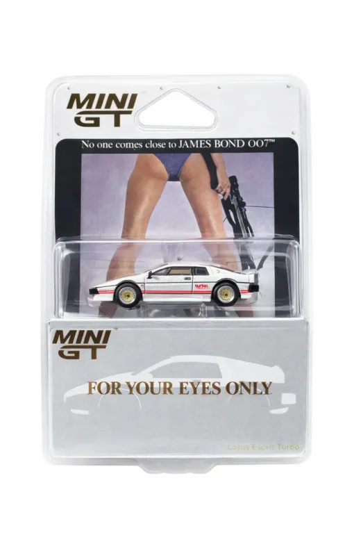 mini gt Tgroup Lotus Esprit Turbo Rhd James Bond 007 “For Your Eyes Only” 1:64 Diecast Model