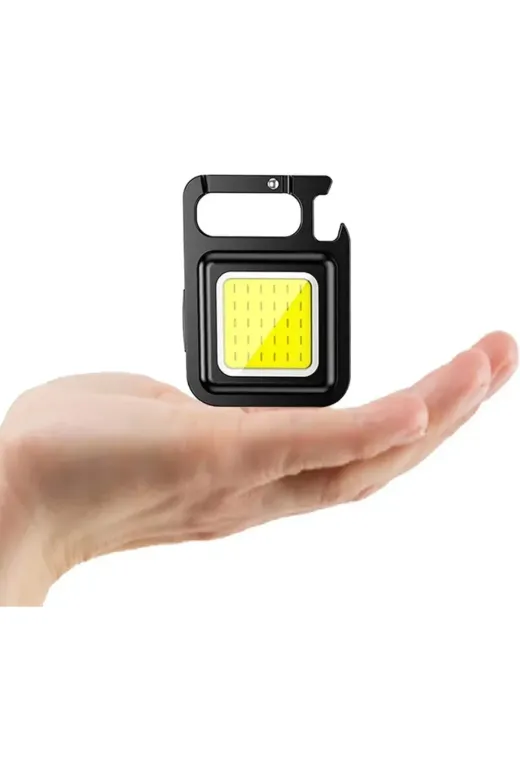 Mini Taşınabilir Led Çok Fonksiyonlu Fener