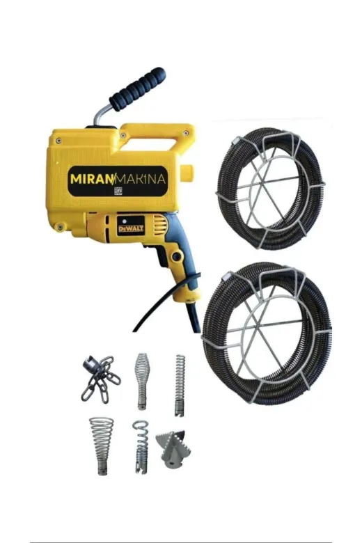 Miran 3060 Matkaplı Kanal Gider Açma Makinesi Seti